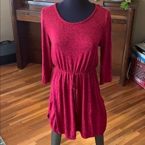 Cinched Waist Tunic / Dress L